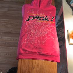 Pink Spider Hoodie