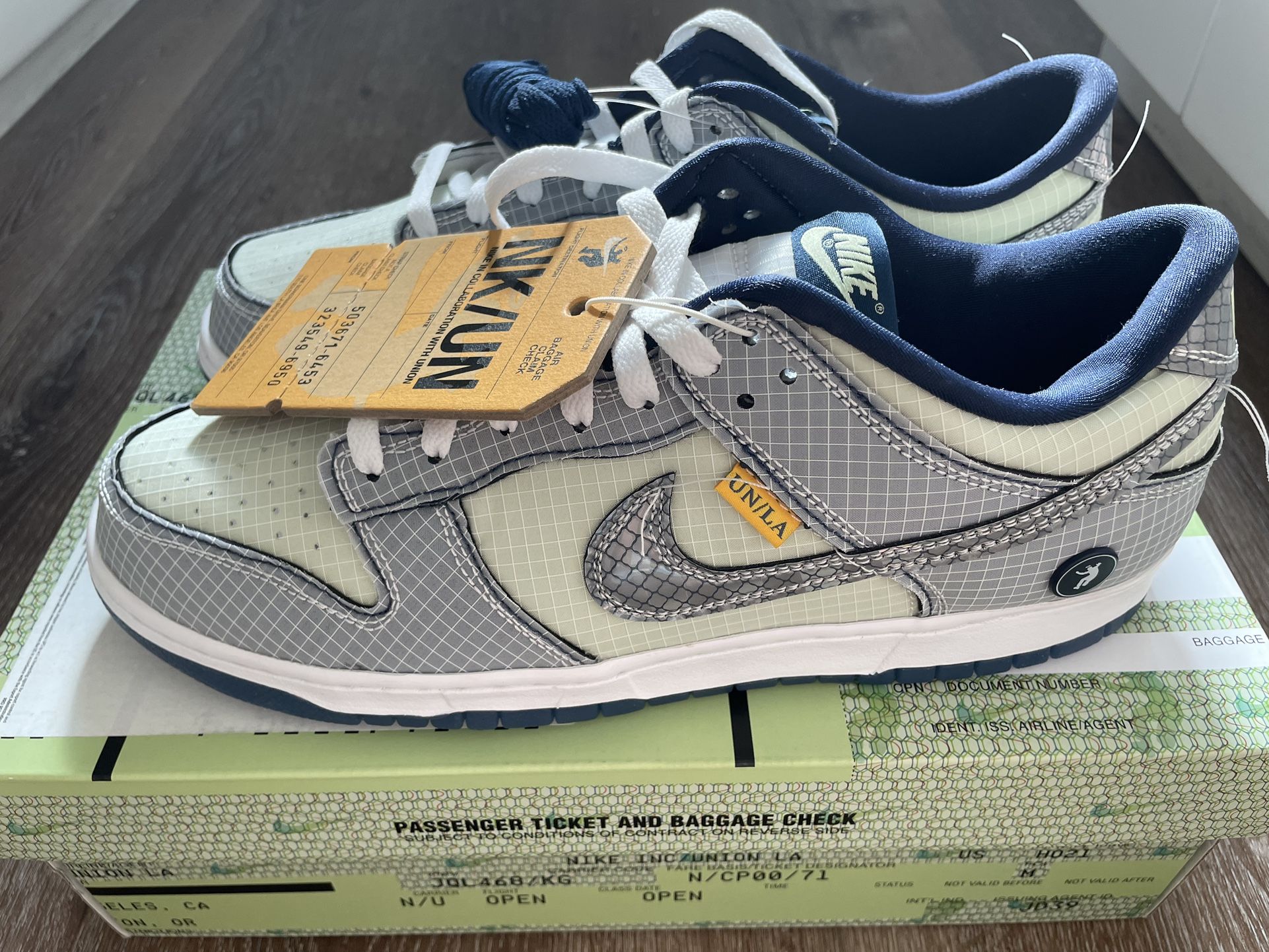 Nike Dunk Low Union Pistachio Size 10.5 Brand New