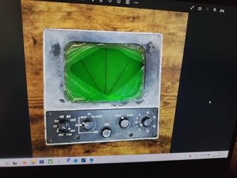 Aircraft Instrument - Radar Indicator 