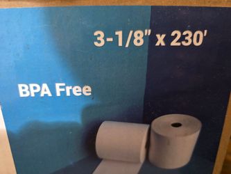 Thermal Paper Rolls 3-1/8" x 230' BPA Free