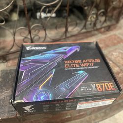 Gigabyte Aorus X870E Elite And DDR5 Ram