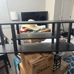 Black TV Stand