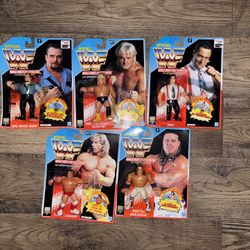 Wwf Wwe Hasbro Moc Bulldog Hammer Bossma Tornado IRS