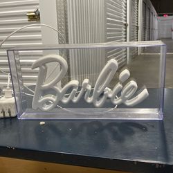 Barbie plug in light