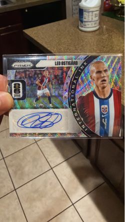 Leo Ostigard International Ink Auto Panini Prizm