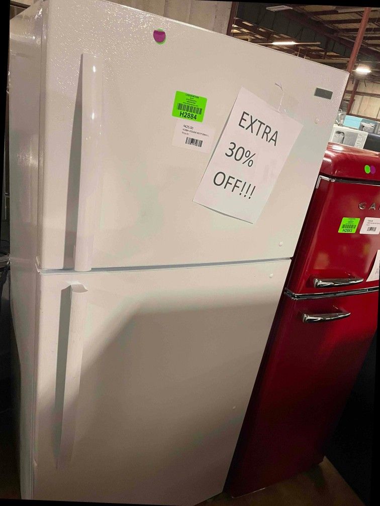 VISSANI MDTF18WH 18.0 cu. ft. Top Freezer Refrigerator for Sale in