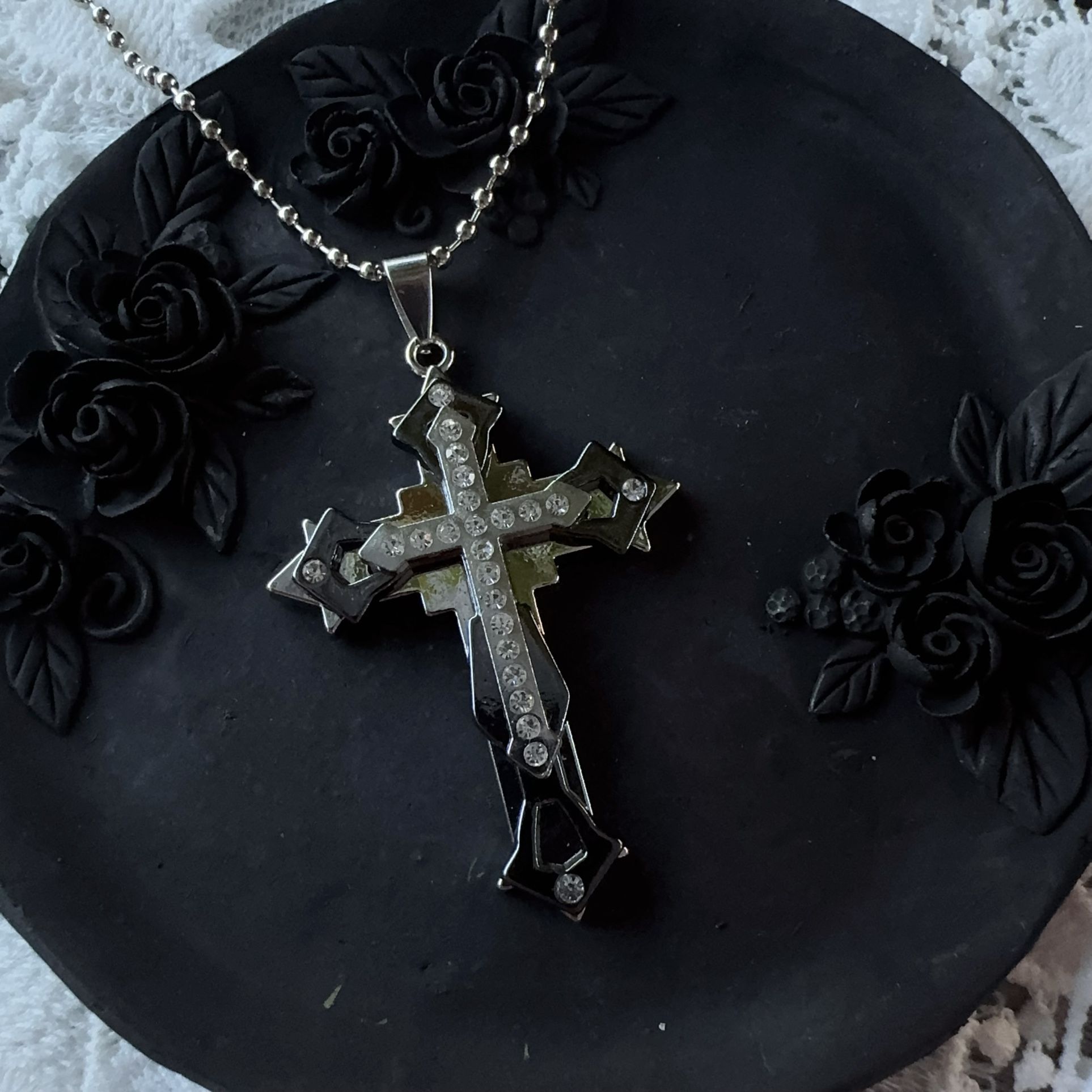 Super Cool Cross Necklace 