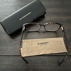 Authentic Burberry  Dark Havana Eyeglasses $160