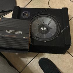 Amp and speaker