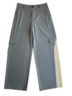 SHEIN Sage Green Corduroy Cargo Pants- Size 8/10