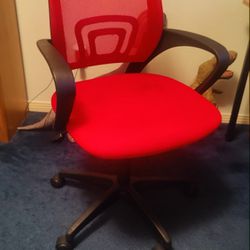 Red Office Computer Chair
