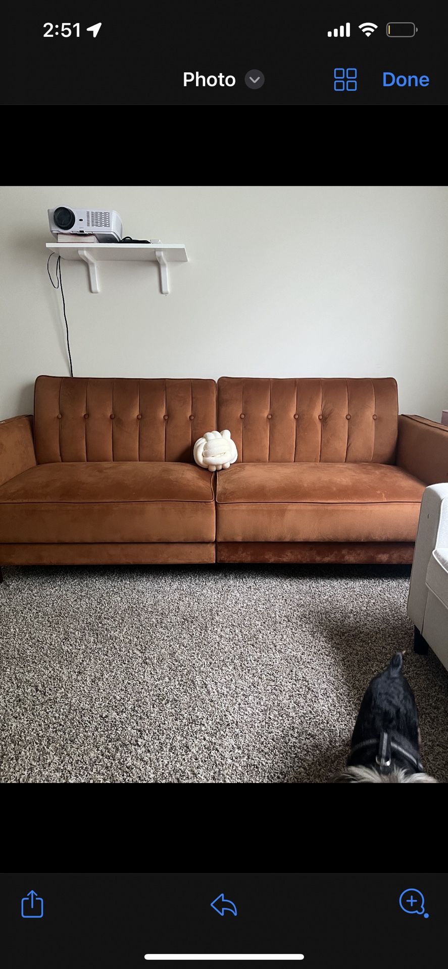 Newly Used Futon Couch