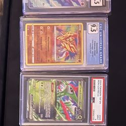 6 Graded Pokemon Cards - PSA And CGC