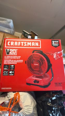 Craftsman V20 12" Cordless/Corded High Velocity Fan