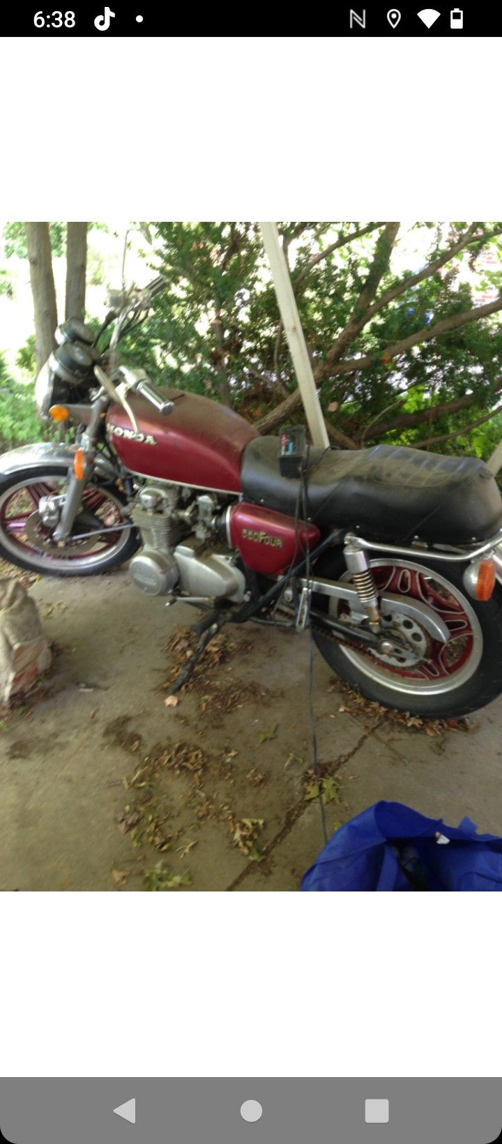 1978 Honda CB550 four