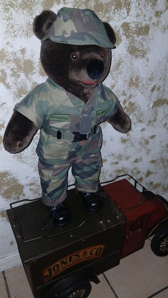 bear force of America 🪖 army teddy bear
