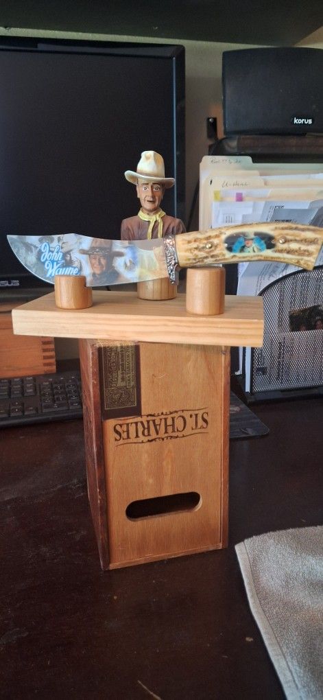 John Wayne collectible.