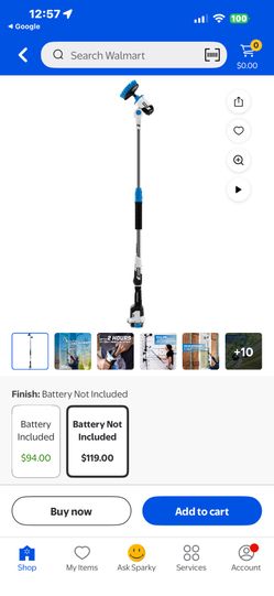 Hart Telescoping 20 Volt Scrubber