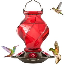 Hummingbird Feeder, Hummingbird Feeders For Outdoors Hanging, 21 Ounces