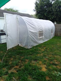 12x20 ft long greenhouse