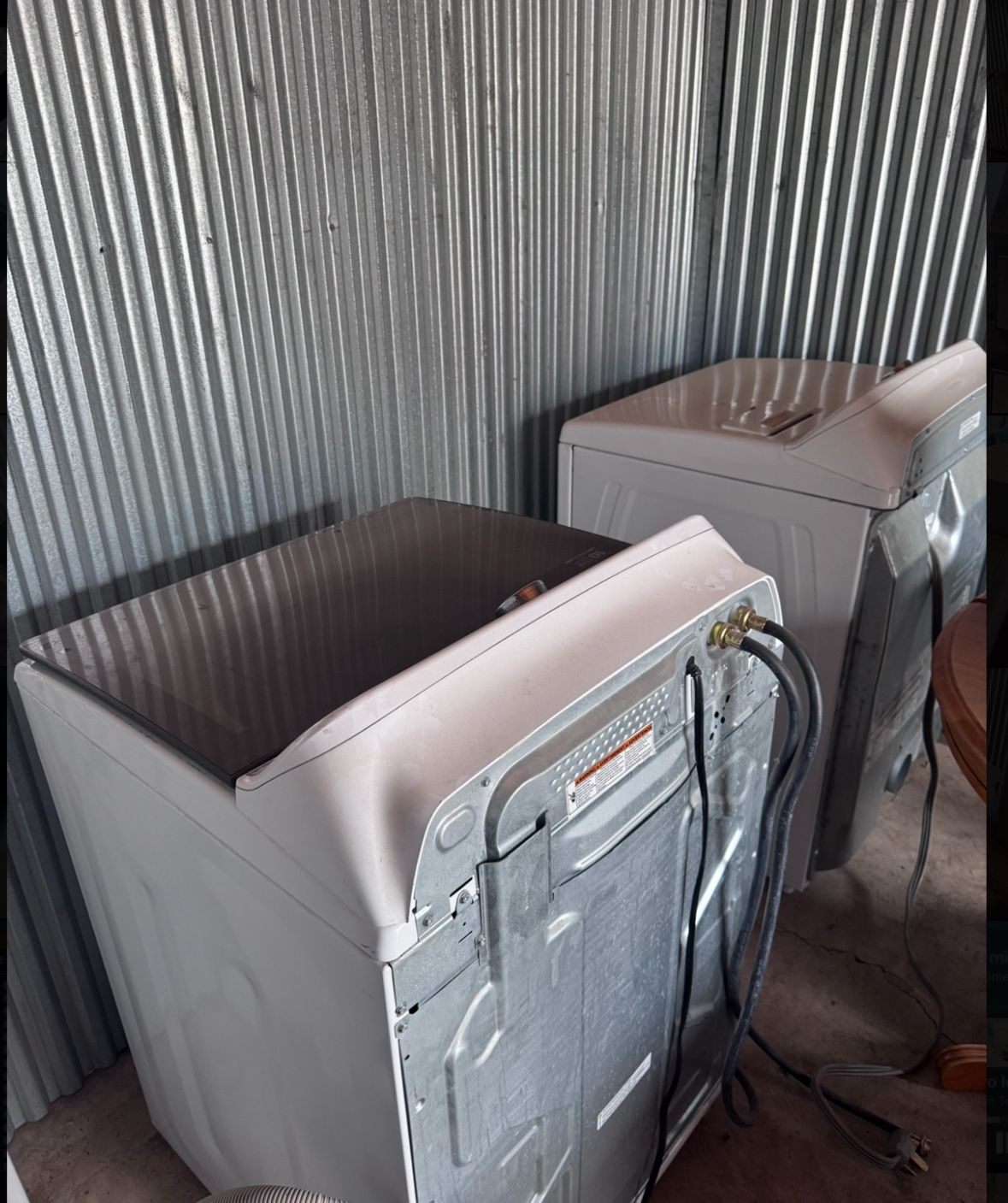 Maytag Washer and Dryer.