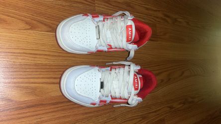 Amiri Skel low top red/white