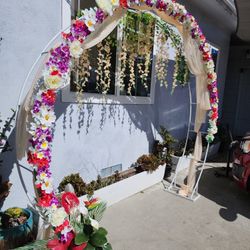 Tropical Wedding Arch