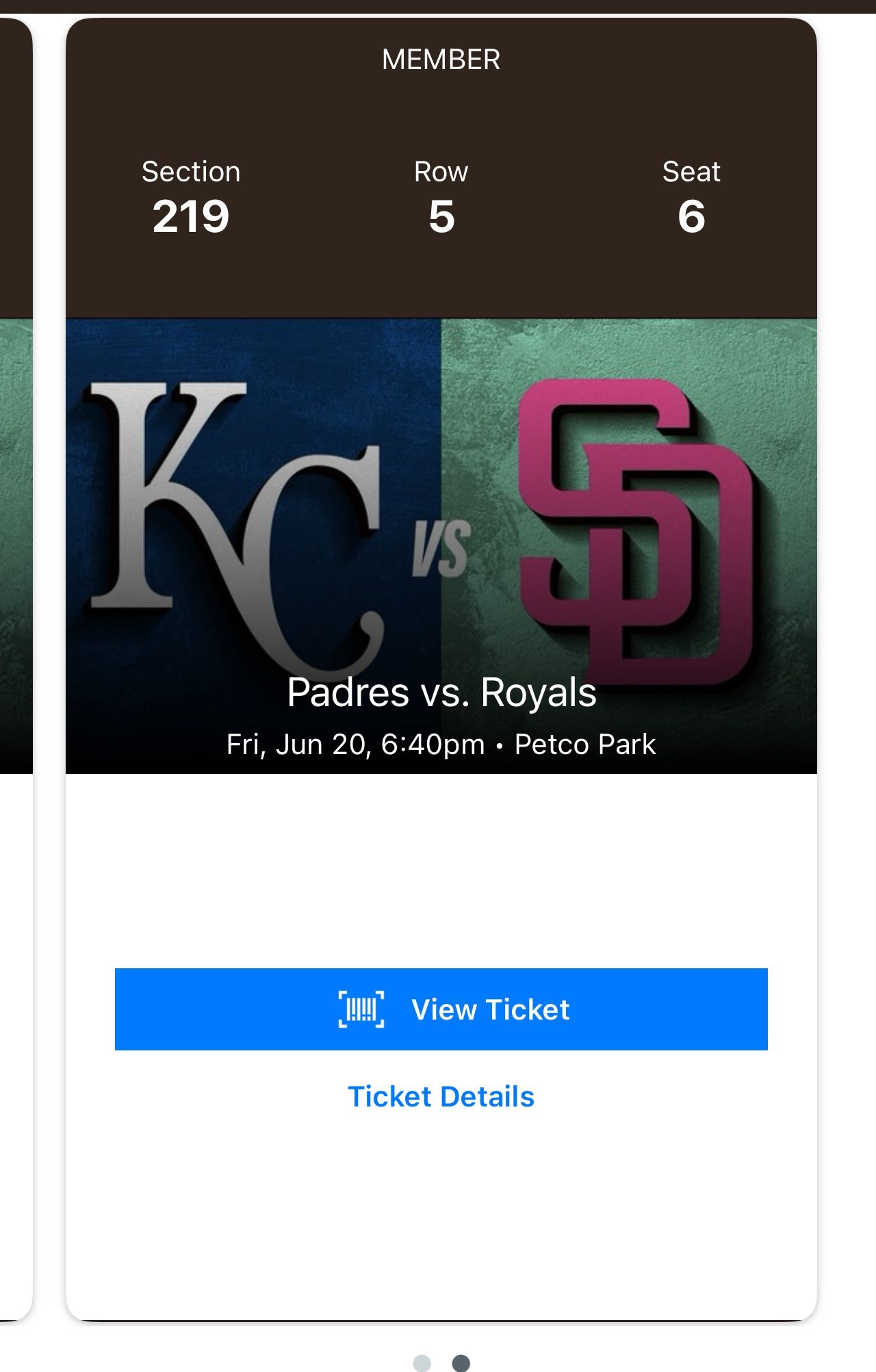 Padres vs Royals