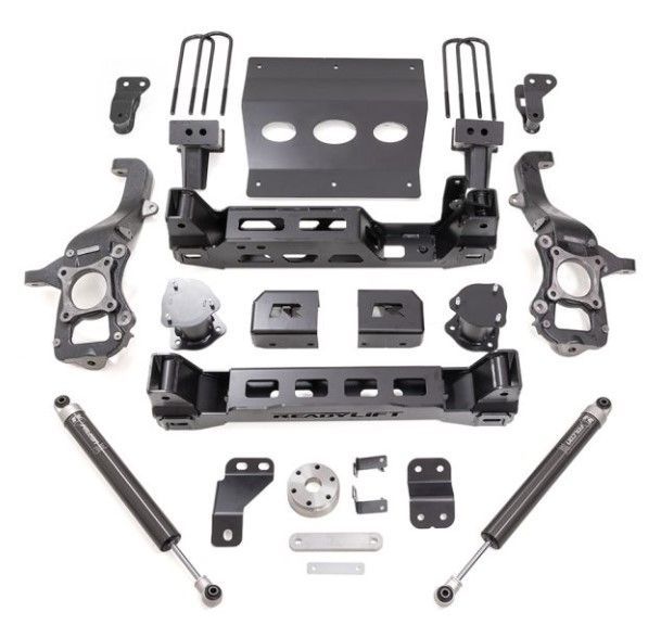 SUSPENSION READY LIFT 6'' Big Lift With Falcon 1.1 Rear Shocks 2021-2025 Ford F-150