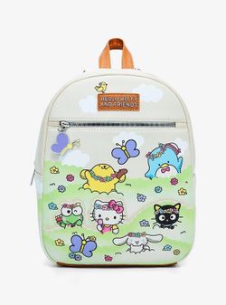 Hello Kitty And Friends Flower Fields Mini Backpack Sanrio - New