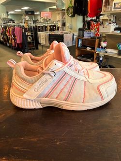 Orthofeet Biofit 916 Pink Gray White Walking Shoes Sneakers Women Size 9 XX Wide, Brand New