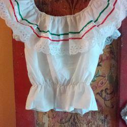 Hispanic Fiesta Blouse 