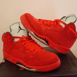Air Jordan 'Red Suede'  5s