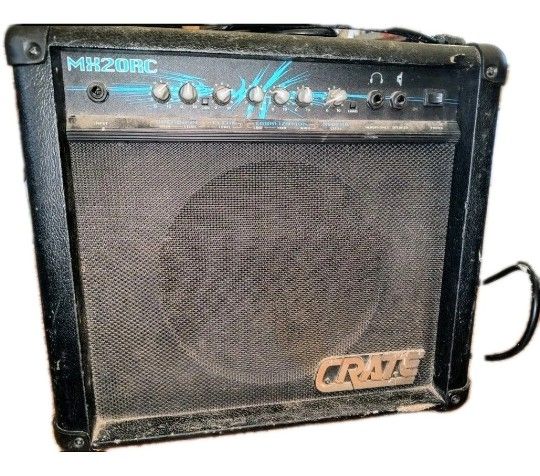 Crate MX20RC Guitar Combo Amp 20 watts 10" speaker 2 channel w/ Reverb & Chorus