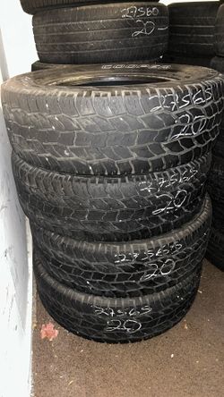 Set of LT 275/65/20 Cooper 