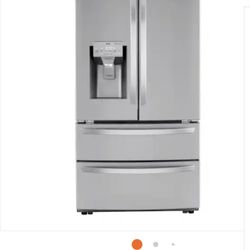 22 cu. ft. 4-Door French Door Refrigerator,