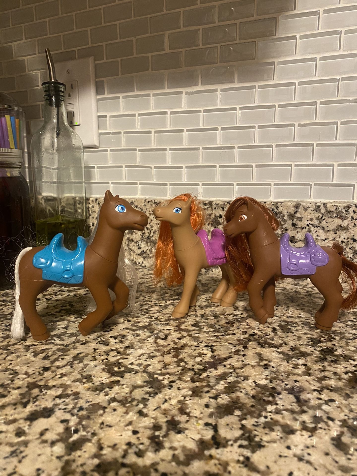 3 Mattel Ponies 1989 Mold
