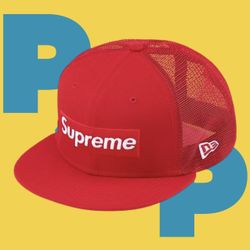 Supreme Box Logo Mesh Back New Era (7 1/8)