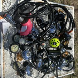 Scuba regulators lot