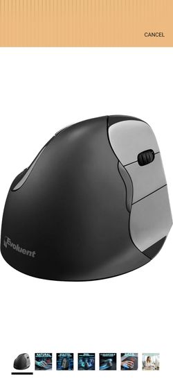 Evoluent VerticalMouse 4 Right Wireless Ergonomic Mouse