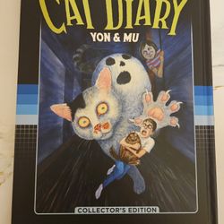 Junji Ito Cat Diary Yon And Mu Collector Edition Hard Cover In Mint Condition 