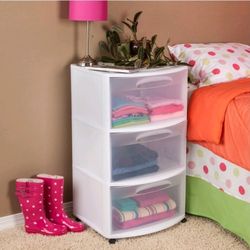 Jumbo Sterilite 3 Draw Container 