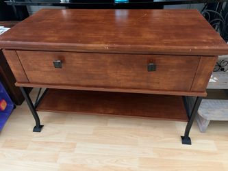 Vintage Wood TV stand/ Coffee table or side table