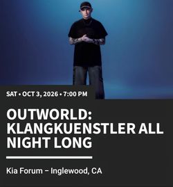 Klangkuenstler Outworld Ticket