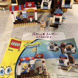 3816 LEGO SpongeBob SquarePants Glove World