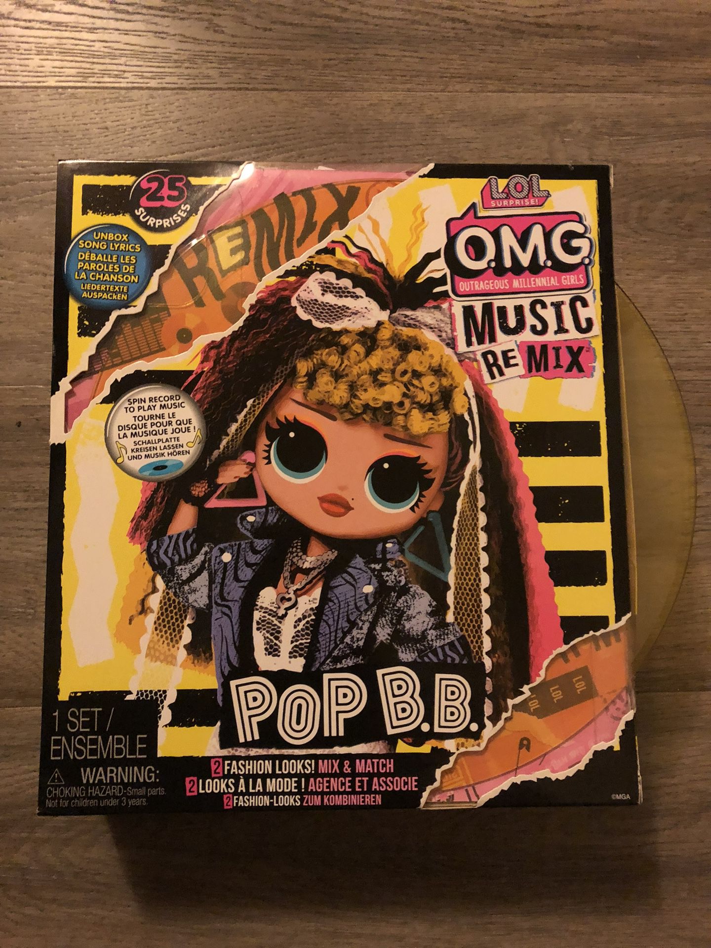 New Lol Surprise OMG Music Remix POP BB Doll 