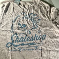 Cat & Jack Pale Skater Graphic Tee NWT Boys Size XXL Husky 16/18 Casual Wear