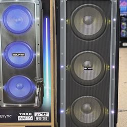 Rechargeable Bluetooth 3x10” Speaker🇺🇸4th July🇺🇸