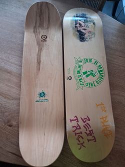 PLUS Skateboards Limited Edition Decks – New/Excellent Condition