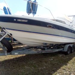 1989 Bayliner 460 Cobra New Batts In Salt Water 1 Time Recently Great Shape For 36 Year Old Boat $12,000 Free To Delivery N Test Ride 